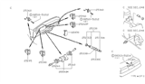 Diagram for Nissan Pulsar NX Wiper Switch - 25260-S9500