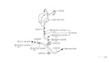 Diagram for 1985 Nissan Pulsar NX Thermostat Housing - 14053-17M00