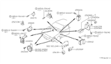 Diagram for 1986 Nissan Stanza Horn - 25610-36A00