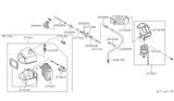 Diagram for 1985 Nissan Sentra Evaporator - 27280-14A05