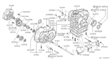 Diagram for 1986 Nissan Pulsar NX Torque Converter - 31100-01X82