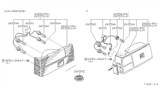 Diagram for 1985 Nissan Pulsar NX Tail Light - 26559-16M00