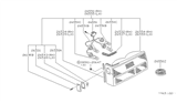 Diagram for 1986 Nissan Pulsar NX Back Up Light - 26555-37M60