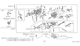 Diagram for Nissan Sentra Carburetor - 16010-33M00