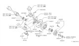 Diagram for Nissan Pulsar NX Wheel Seal - 40232-M5661