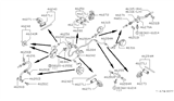 Diagram for 1986 Nissan Sentra Brake Line - 46242-32A00