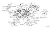 Diagram for 1985 Nissan Sentra Battery Cable - 24110-06A10