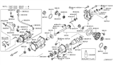 Diagram for Nissan Murano Fuel Line Clamps - 16439-N210A