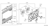 Diagram for 2015 Nissan Rogue Fan Motor - 21487-JG70C