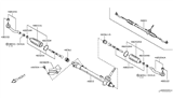 Diagram for Nissan Rogue Rack and Pinion Boot - 48203-JD01A