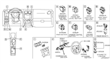 Diagram for 2011 Nissan Versa Headlight Switch - 25540-EE90B