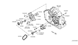 Diagram for 2009 Nissan Rogue Oil Pump Gasket - 31366-1XF00