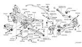 Diagram for Nissan Rogue Control Arm - 55502-JG000