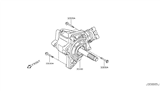 Diagram for Nissan Rogue Transfer Case - 33100-JG20A