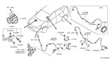 Diagram for 2011 Nissan Rogue Speed Sensor - 47900-1DC1A