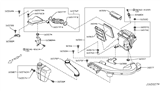 Diagram for 2015 Nissan Rogue Air Duct - 16578-JG30A