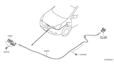 Diagram for 2012 Nissan Rogue Hood Latch - 65601-JM00A