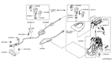 Diagram for Nissan Rogue Shift Cable - 34935-JM000