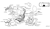 Diagram for 2008 Nissan Rogue Air Bag - K8EHA-JM000