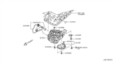 Diagram for Nissan Sentra Valve Body - 31705-1XF1B