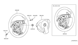 Diagram for Nissan Rogue Air Bag - K8510-JM22A