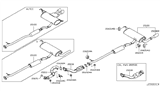 Diagram for 2009 Nissan Rogue Muffler - 20100-JM30B