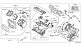 Diagram for 2012 Nissan Rogue Blend Door Actuator - 27730-EN000