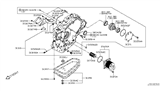 Diagram for Nissan NV Transmission Pan - 31390-1XF00