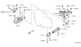 Diagram for 2015 Nissan Rogue Motor And Transmission Mount - 11220-JG31B