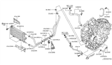 Diagram for Nissan Rogue Oil Cooler Hose - 21633-JM00B