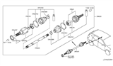 Diagram for 2009 Nissan Rogue Axle Shaft - 39600-JD60A