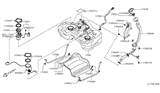 Diagram for Nissan Rogue Fuel Filler Neck - 17228-JM000