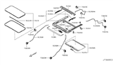 Diagram for 2012 Nissan Juke Sunroof - 91210-1KA1B