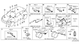 Diagram for 2017 Nissan Juke Air Bag Sensor - K8820-1TV0A