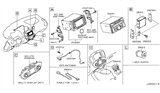 Diagram for 2015 Nissan Juke Antenna - 25975-1KA0B