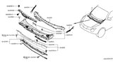 Diagram for Nissan Juke Weather Strip - 66830-1KM0A