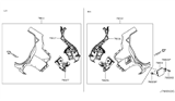 Diagram for 2015 Nissan Juke Fender - G8100-1KEMA