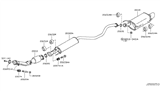 Diagram for 2017 Nissan Juke Exhaust Pipe - 20010-3YM3A