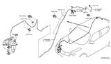 Diagram for 2016 Nissan Juke Windshield Washer Nozzle - 28970-1KA0A