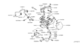 Diagram for 2017 Nissan Juke Turbocharger - 14411-BV84B