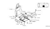 Diagram for 2013 Nissan Juke Seat Motor - 87400-3YW5A