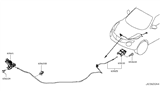 Diagram for 2011 Nissan Juke Hood Cable - 65621-1KA0A