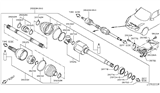 Diagram for Nissan Axle Shaft Retainer - 39776-1KD0A