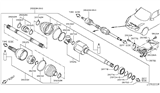 Diagram for 2014 Nissan Leaf CV Joint - 39211-JX00A