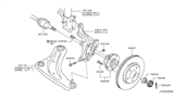 Diagram for 2012 Nissan Juke Brake Disc - 40206-1KC1A