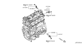 Diagram for Nissan Sentra Crankshaft Position Sensor - 23731-1KC0A