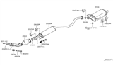 Diagram for 2011 Nissan Juke Muffler - 20300-1KD0A