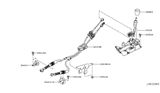 Diagram for Nissan Juke Automatic Transmission Shifter - 34101-1KG0B