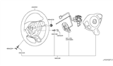 Diagram for 2016 Nissan Juke Steering Wheel - 48430-1KA0A