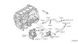 Diagram for 2011 Nissan Juke Oil Cooler - 21305-1KC0B